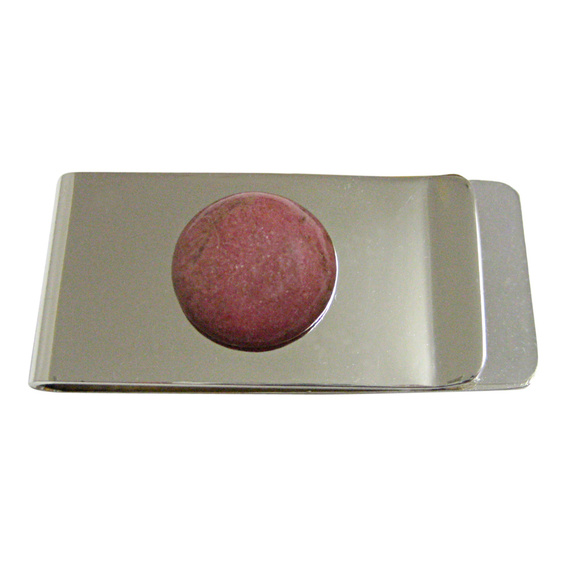 Kiola Designs Other - Pink Rhodonite Gemstone Money Clip Kiola Designs Other - Pink Rhodonite Gemstone Money Clip